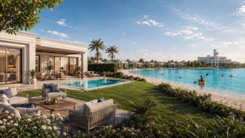 Water and Landscape as Wellness Infrastructure — Dual Lagoon at The Vie