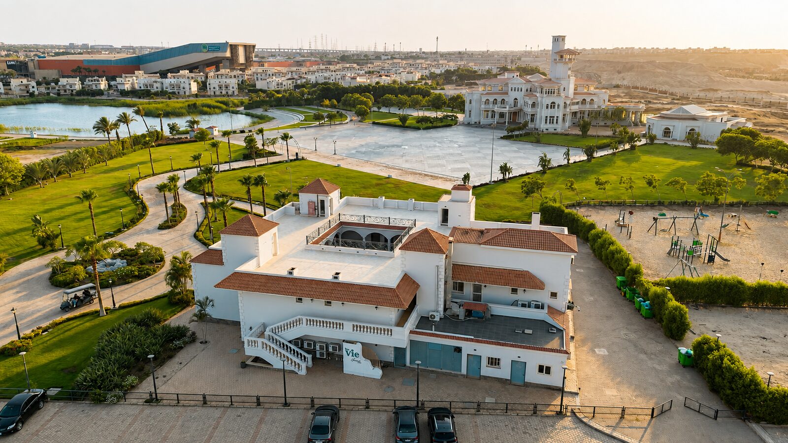 The Vie — clubhouse & lakeside
